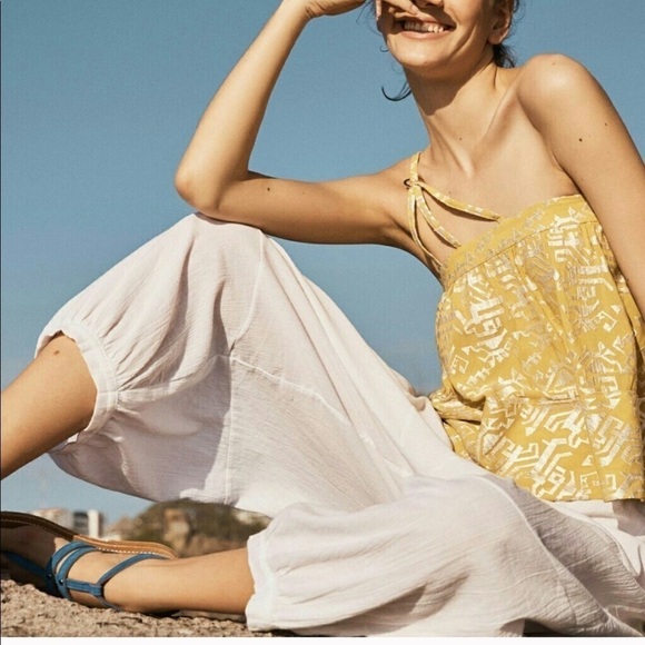 Anthropologie Anesu One Shoulder Top - Picture 3 of 8
